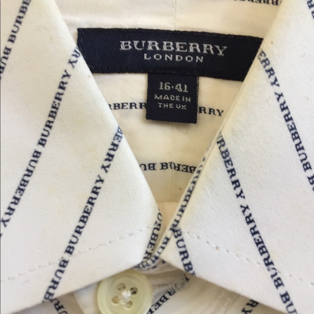 Burberry men’s dress shirt